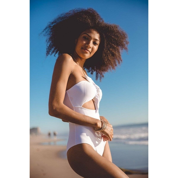 Valentina Front-Tie One-Piece by aava - Picture 8 of 8